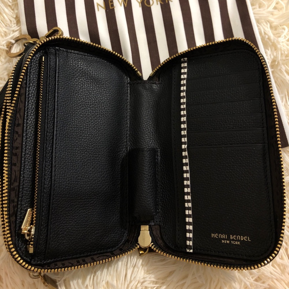 **SOLD** Henri Bendel Phone Wallet Bijoux Wristlet - Picture 4 of 7
